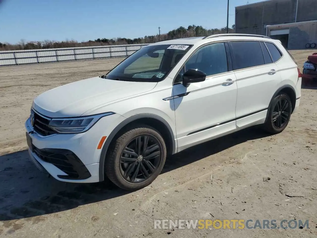 1 Photograph of a damaged car 3VV8B7AX5NM094495 VOLKSWAGEN TIGUAN 2022