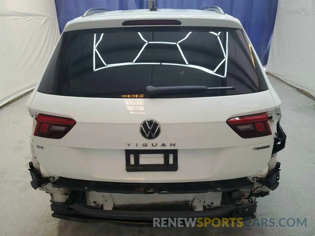 6 Photograph of a damaged car 3VV8B7AX7NM005462 VOLKSWAGEN TIGUAN 2022