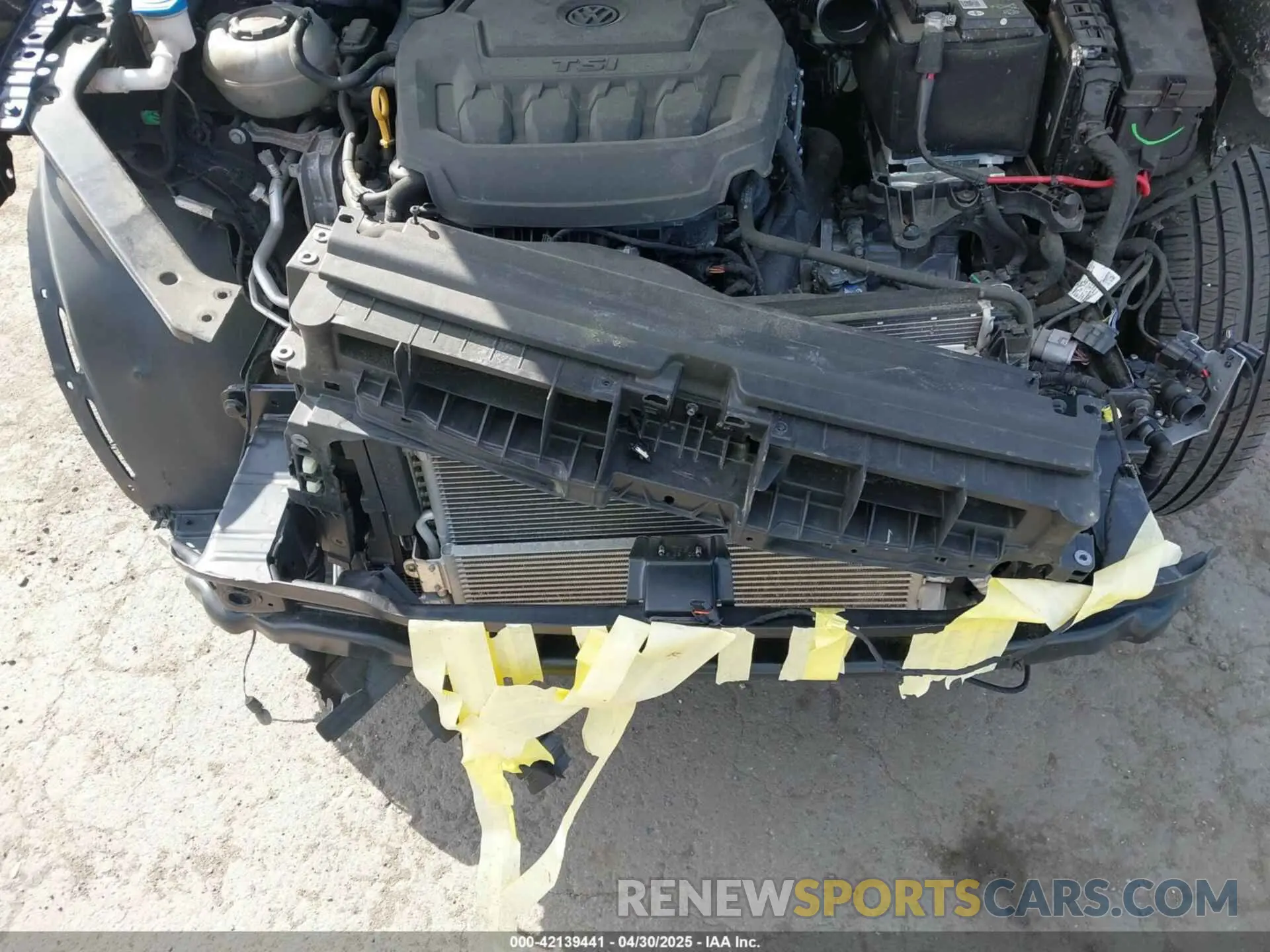 6 Photograph of a damaged car 3VV8B7AX8NM111161 VOLKSWAGEN TIGUAN 2022