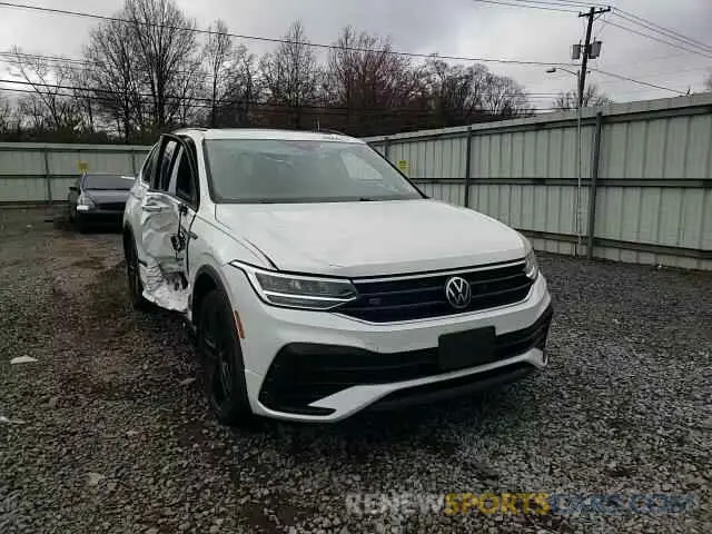 11 Photograph of a damaged car 3VVCB7AX0NM105283 VOLKSWAGEN TIGUAN 2022
