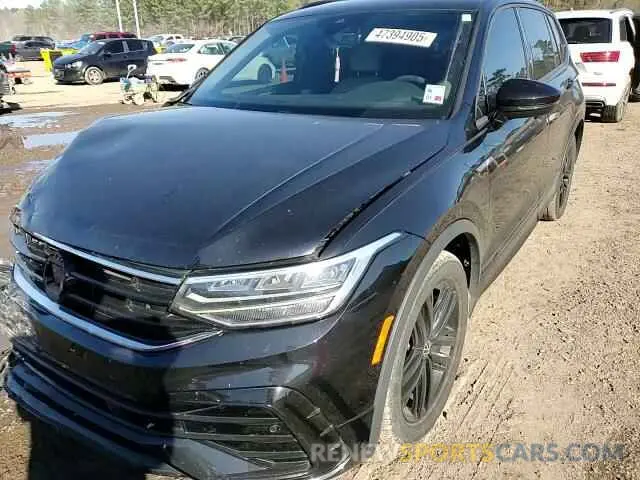 11 Photograph of a damaged car 3VVCB7AX1NM001398 VOLKSWAGEN TIGUAN 2022