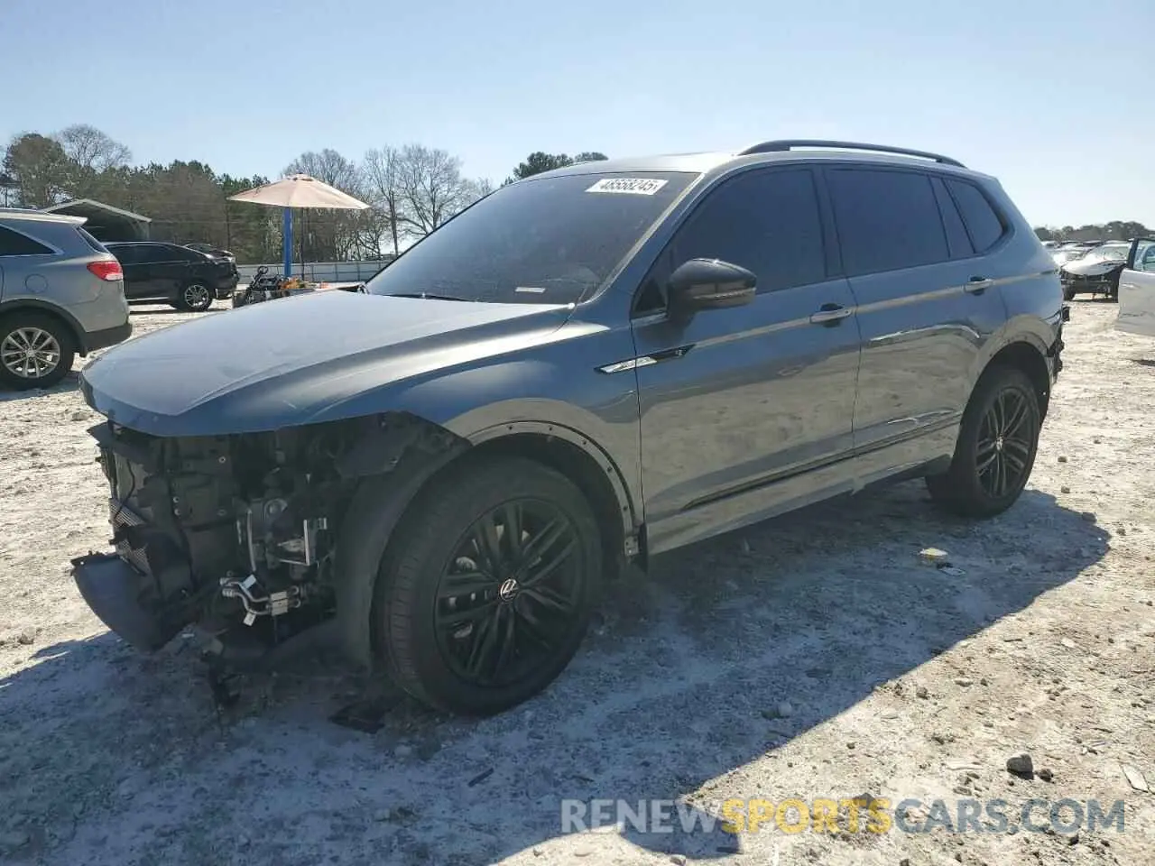 1 Photograph of a damaged car 3VVCB7AX5NM080672 VOLKSWAGEN TIGUAN 2022