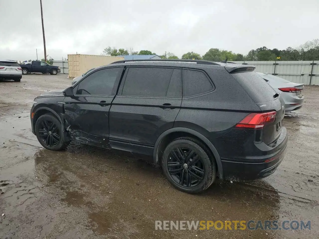 2 Photograph of a damaged car 3VVCB7AX9NM054396 VOLKSWAGEN TIGUAN 2022