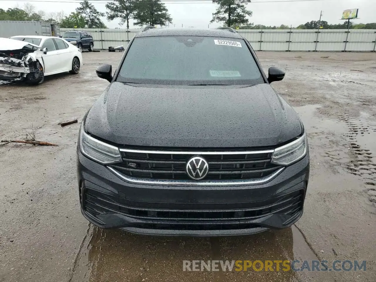 5 Photograph of a damaged car 3VVCB7AX9NM054396 VOLKSWAGEN TIGUAN 2022