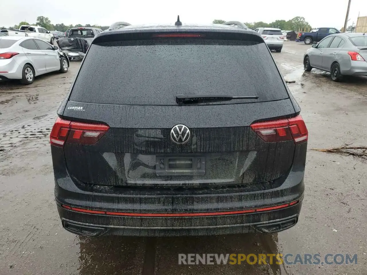 6 Photograph of a damaged car 3VVCB7AX9NM054396 VOLKSWAGEN TIGUAN 2022
