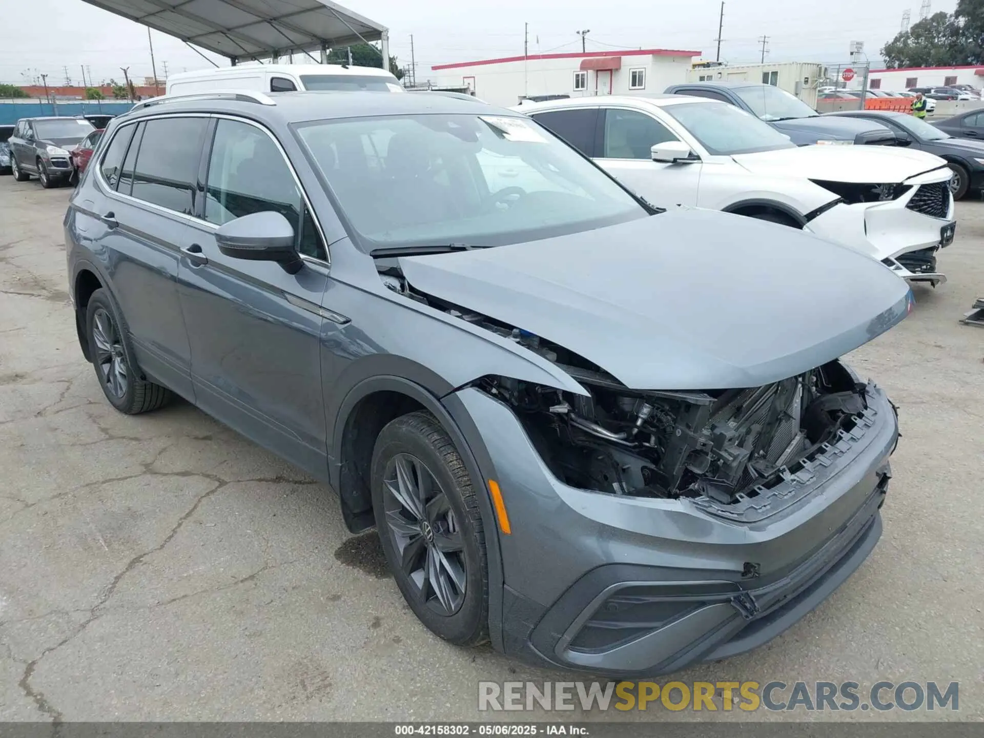 1 Photograph of a damaged car 3VV3B7AX0PM130980 VOLKSWAGEN TIGUAN 2023