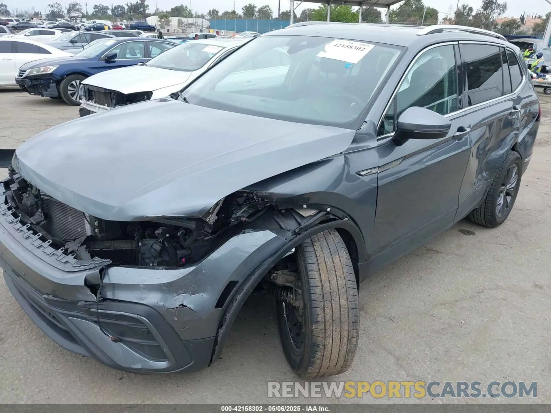 6 Photograph of a damaged car 3VV3B7AX0PM130980 VOLKSWAGEN TIGUAN 2023