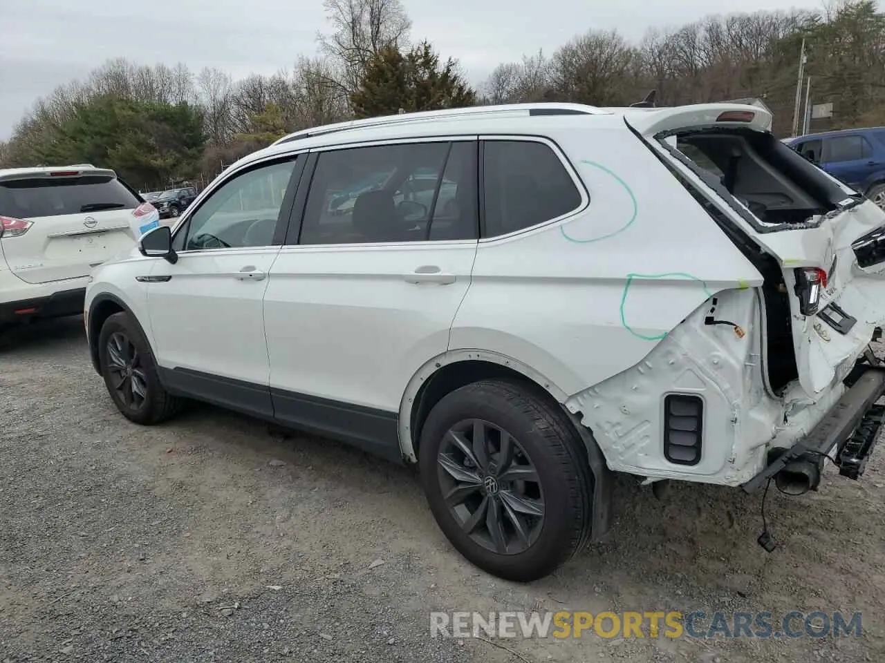 2 Photograph of a damaged car 3VV3B7AX2PM115140 VOLKSWAGEN TIGUAN 2023