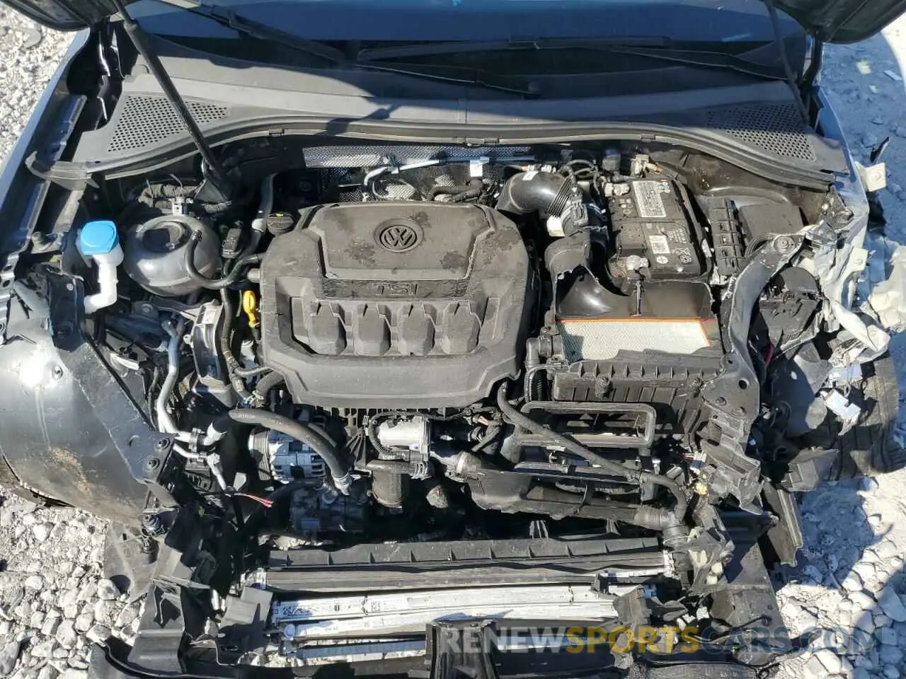 14 Photograph of a damaged car 3VV3B7AX3PM134005 VOLKSWAGEN TIGUAN 2023