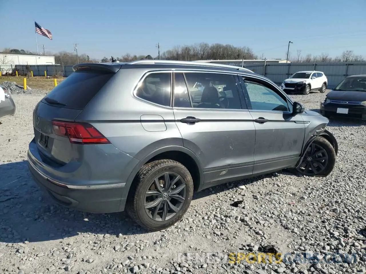 3 Photograph of a damaged car 3VV3B7AX3PM134005 VOLKSWAGEN TIGUAN 2023
