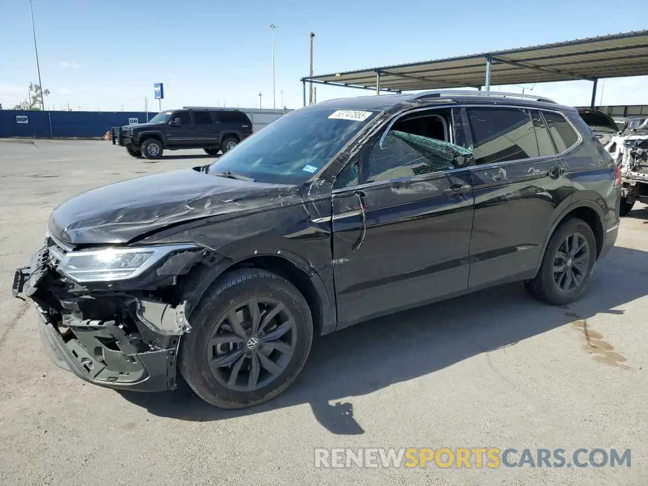 1 Photograph of a damaged car 3VV3B7AX4PM087969 VOLKSWAGEN TIGUAN 2023