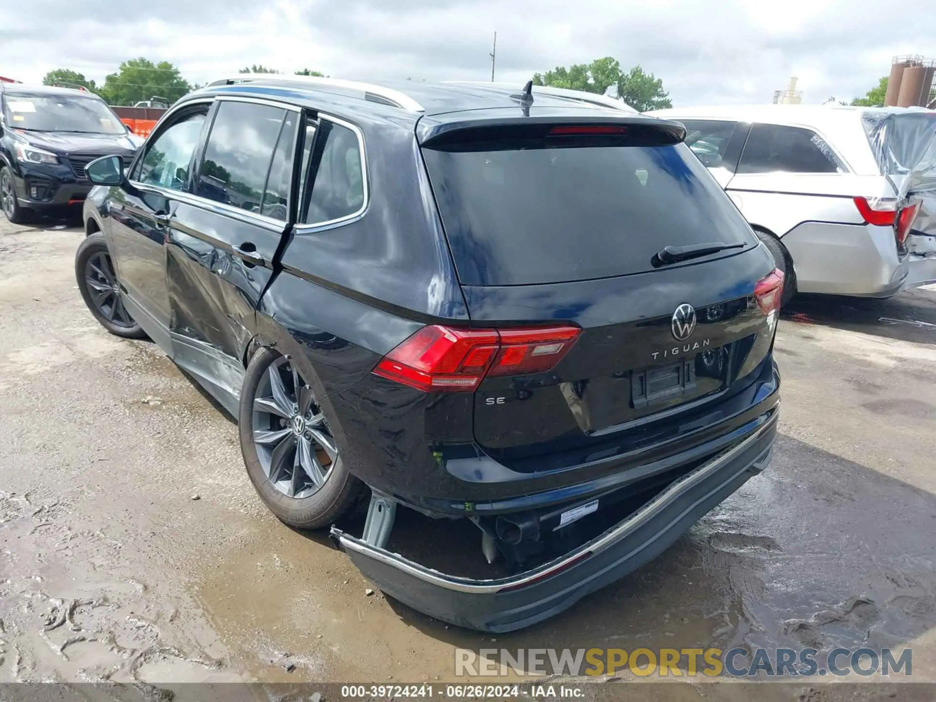 3 Photograph of a damaged car 3VV3B7AX4PM136264 VOLKSWAGEN TIGUAN 2023