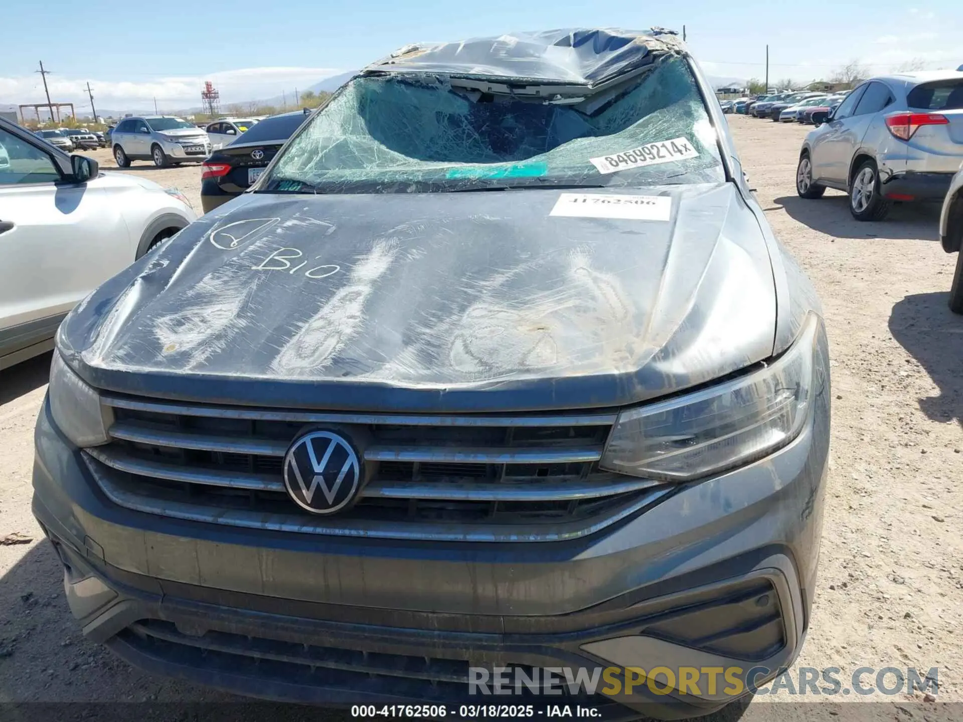 12 Photograph of a damaged car 3VV3B7AX5PM018742 VOLKSWAGEN TIGUAN 2023