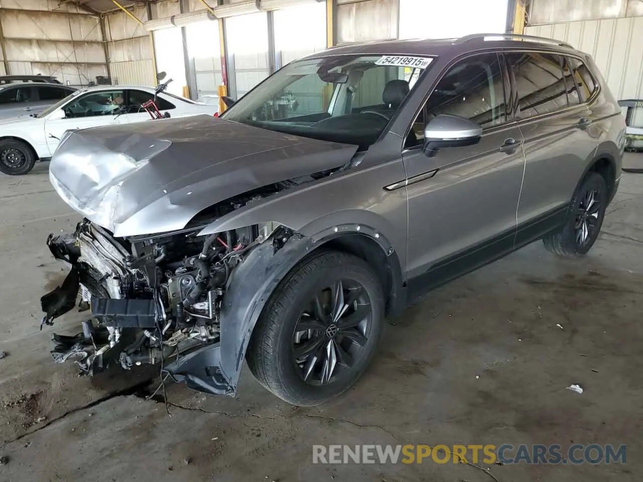1 Photograph of a damaged car 3VV3B7AX6PM003456 VOLKSWAGEN TIGUAN 2023