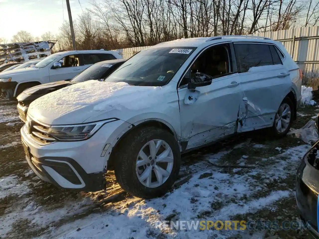 1 Photograph of a damaged car 3VV3B7AXXPM025007 VOLKSWAGEN TIGUAN 2023