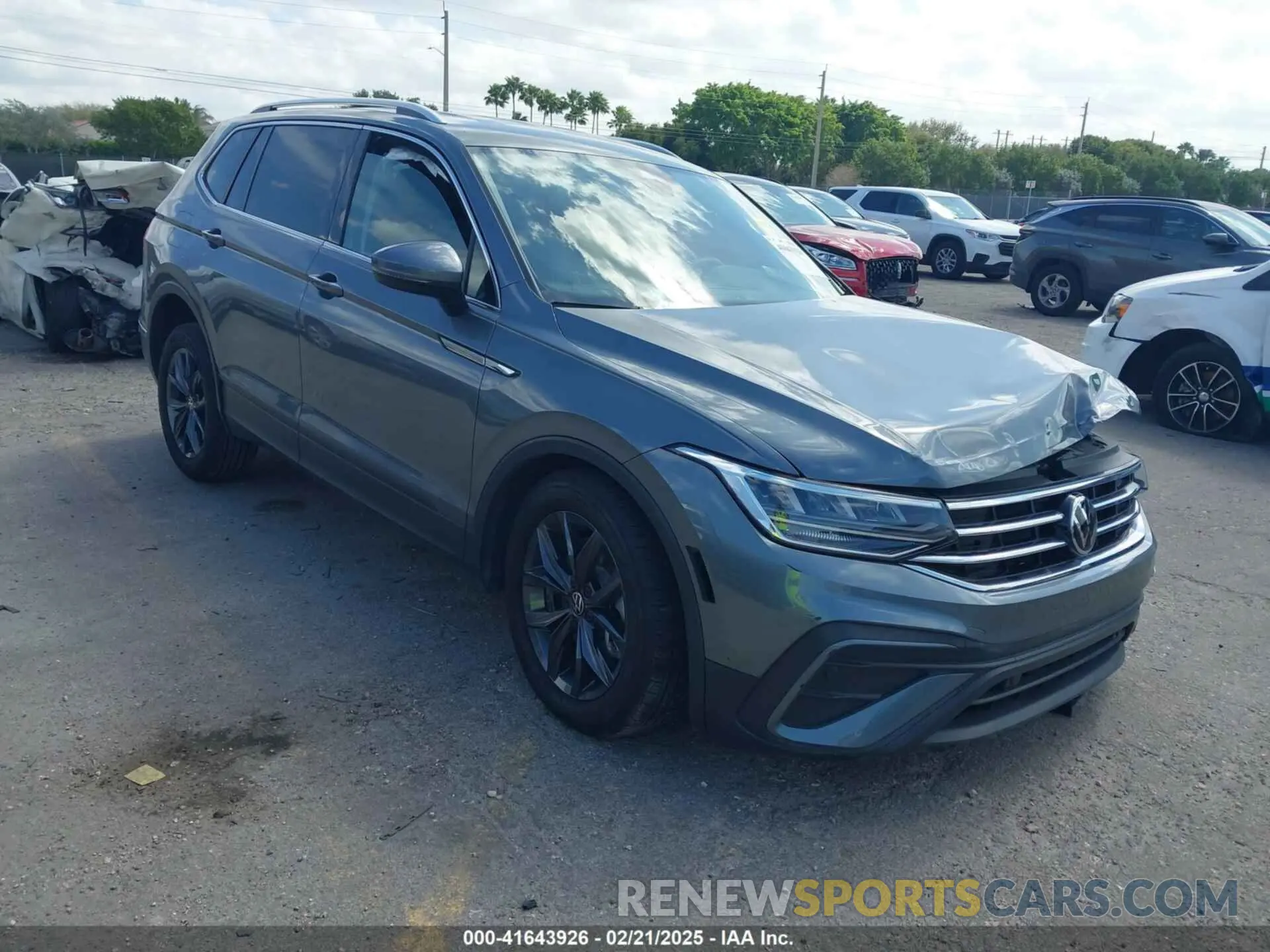 1 Photograph of a damaged car 3VV3B7AXXPM056659 VOLKSWAGEN TIGUAN 2023