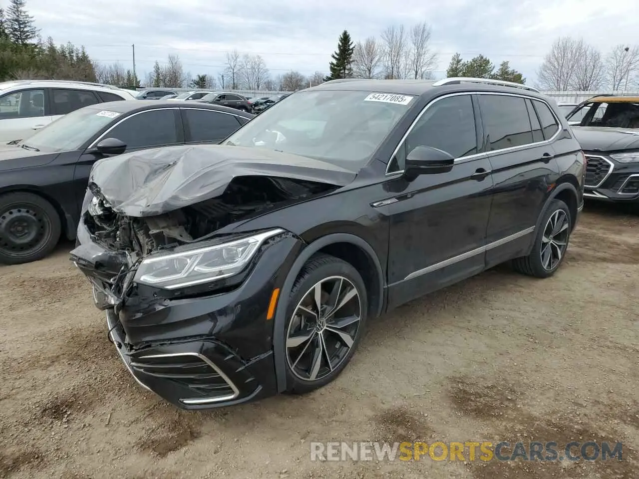 1 Photograph of a damaged car 3VV4B7AX4PM075910 VOLKSWAGEN TIGUAN 2023