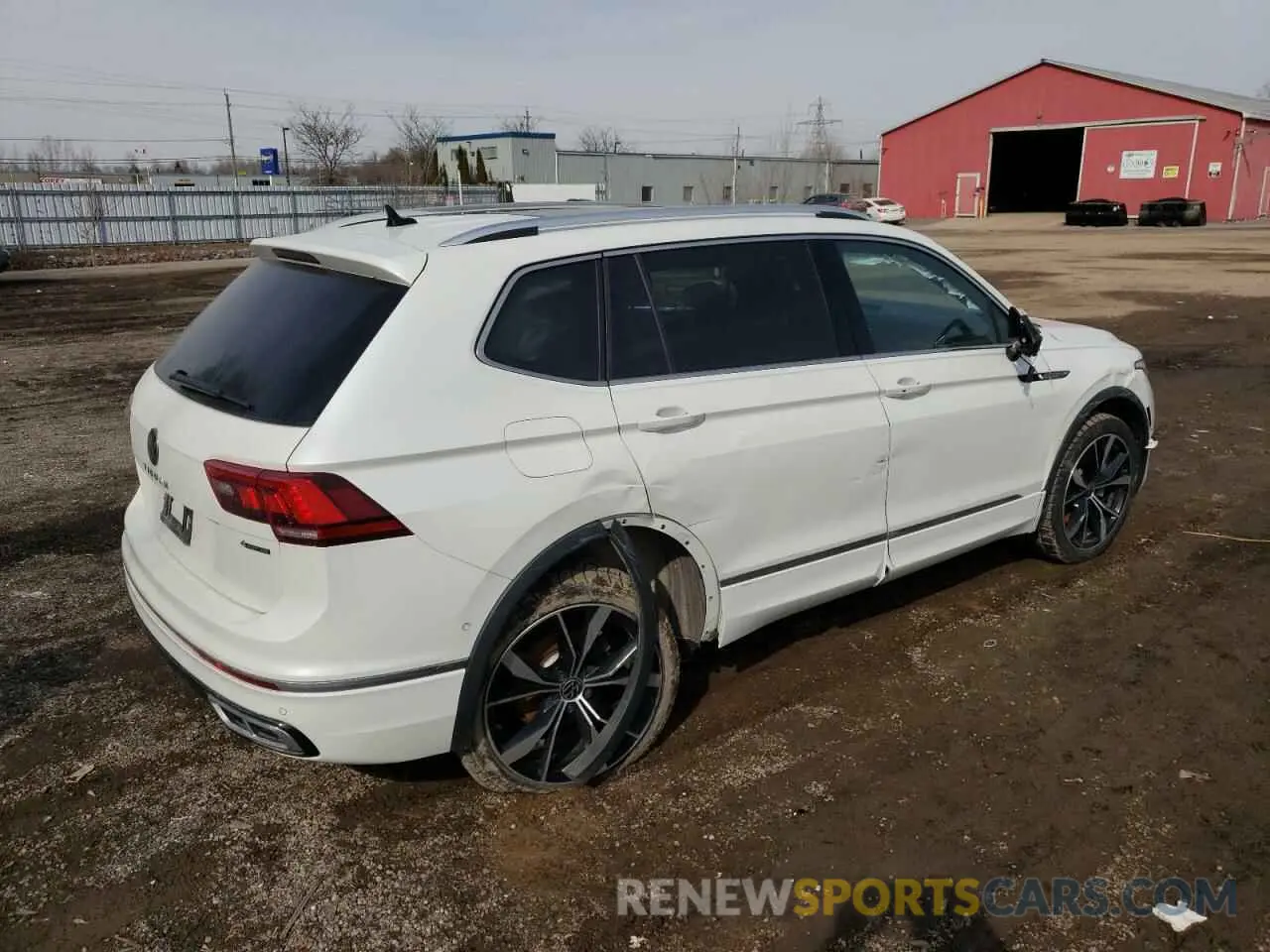 3 Photograph of a damaged car 3VV4B7AX6PM063757 VOLKSWAGEN TIGUAN 2023