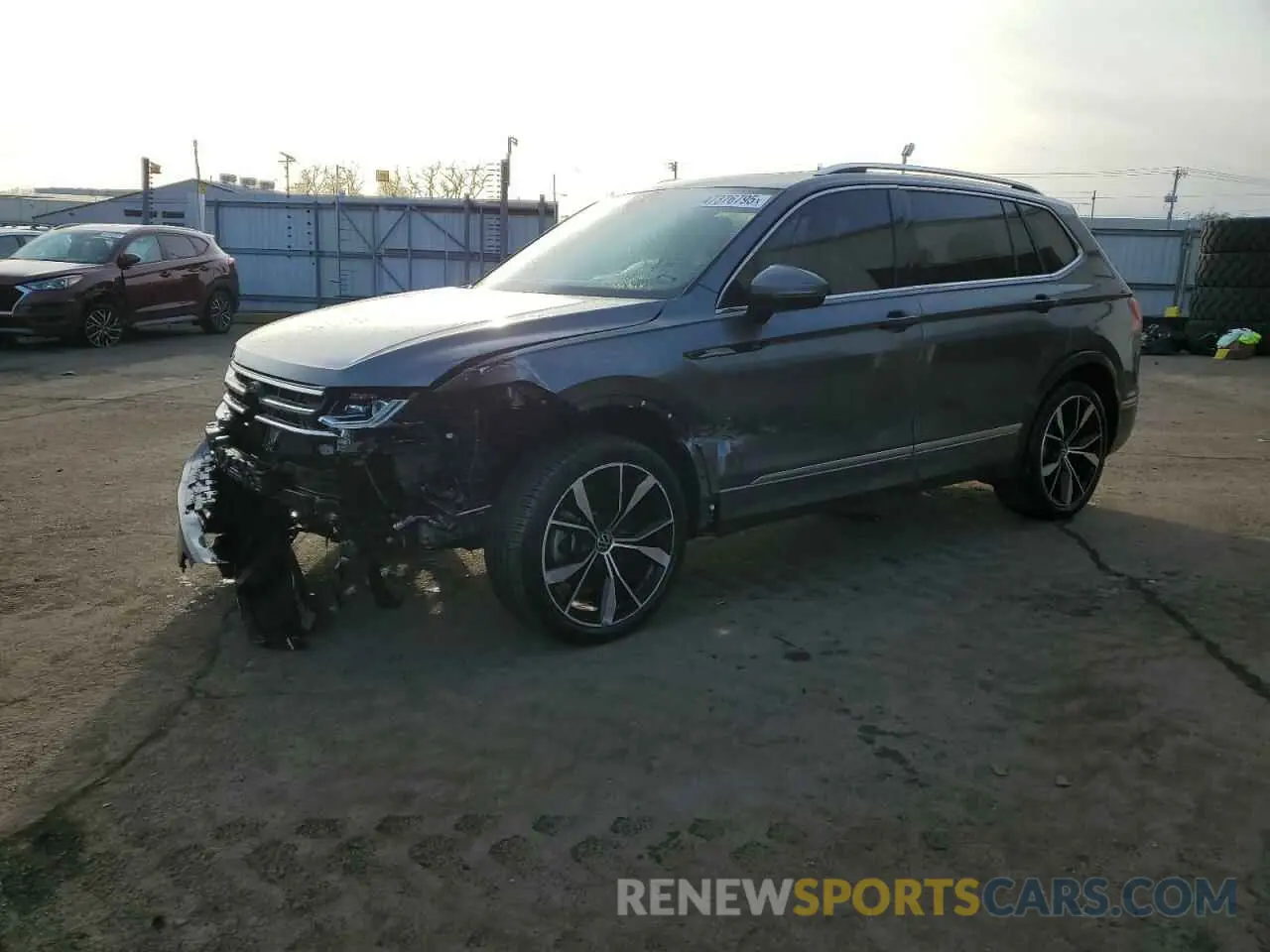 1 Photograph of a damaged car 3VV4B7AXXPM036397 VOLKSWAGEN TIGUAN 2023
