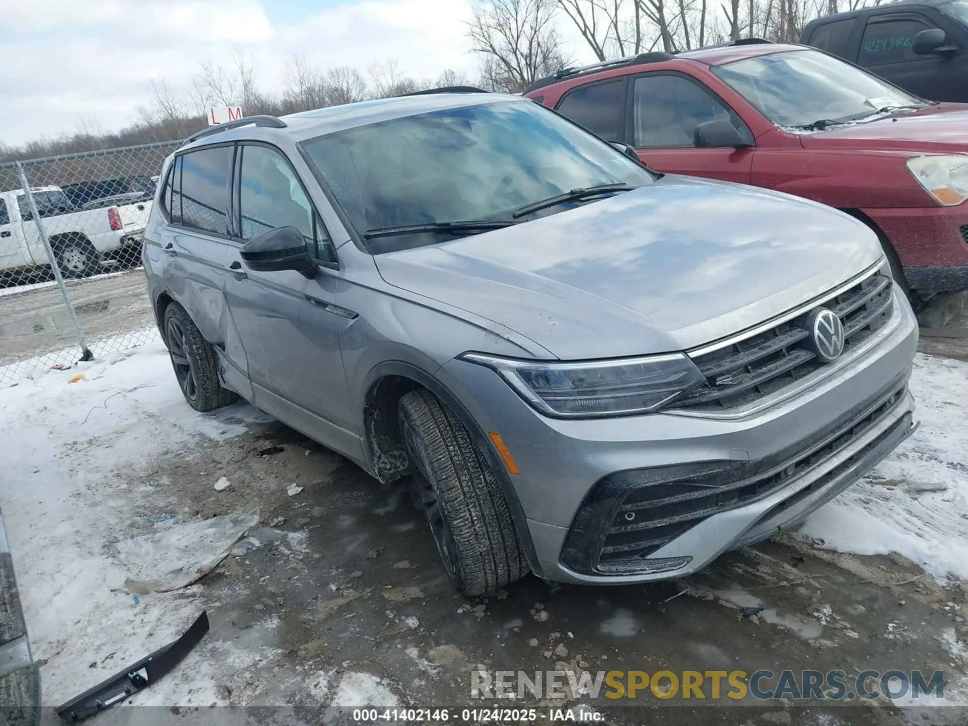 1 Photograph of a damaged car 3VV8B7AX3PM106873 VOLKSWAGEN TIGUAN 2023