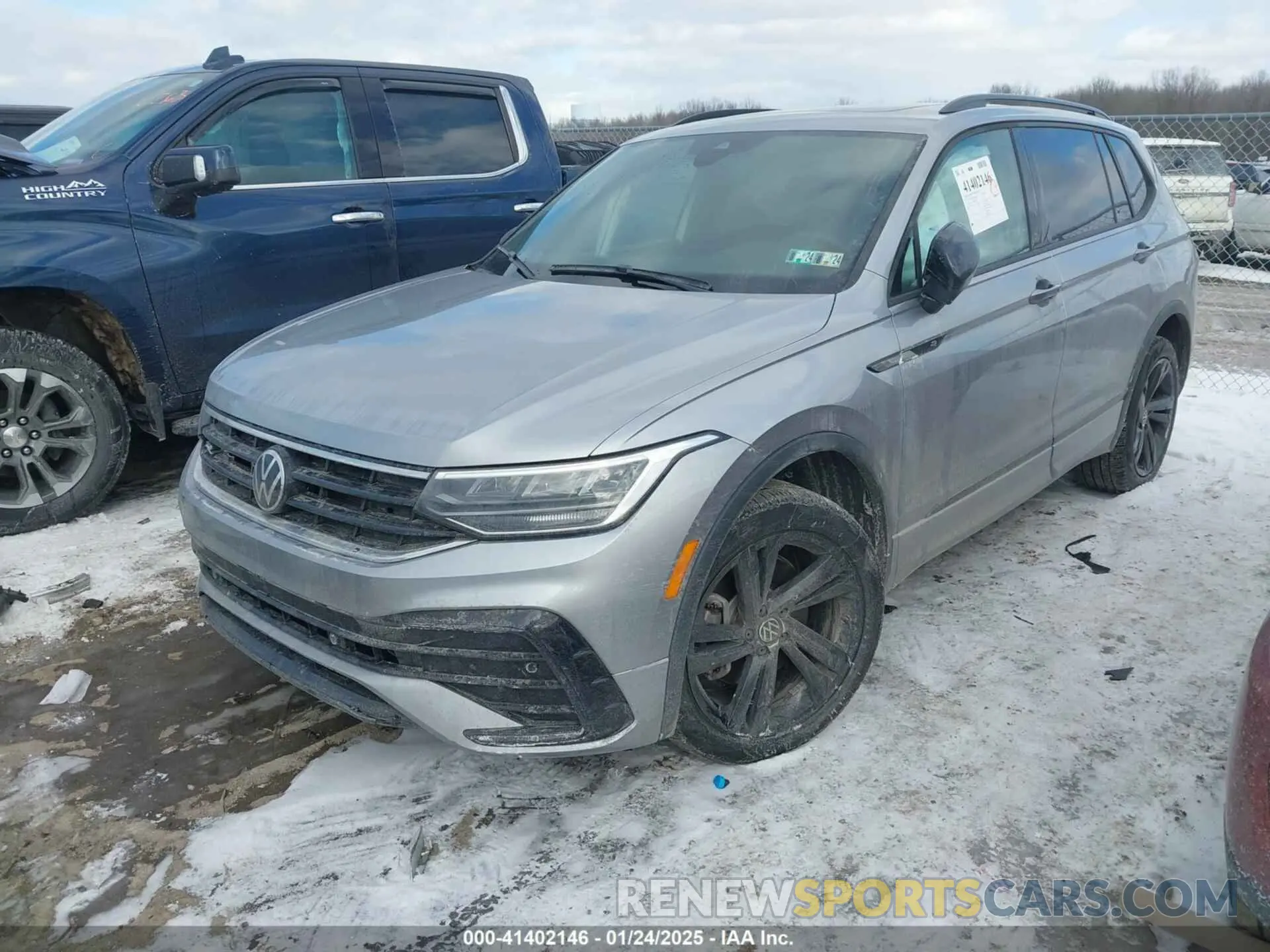 2 Photograph of a damaged car 3VV8B7AX3PM106873 VOLKSWAGEN TIGUAN 2023