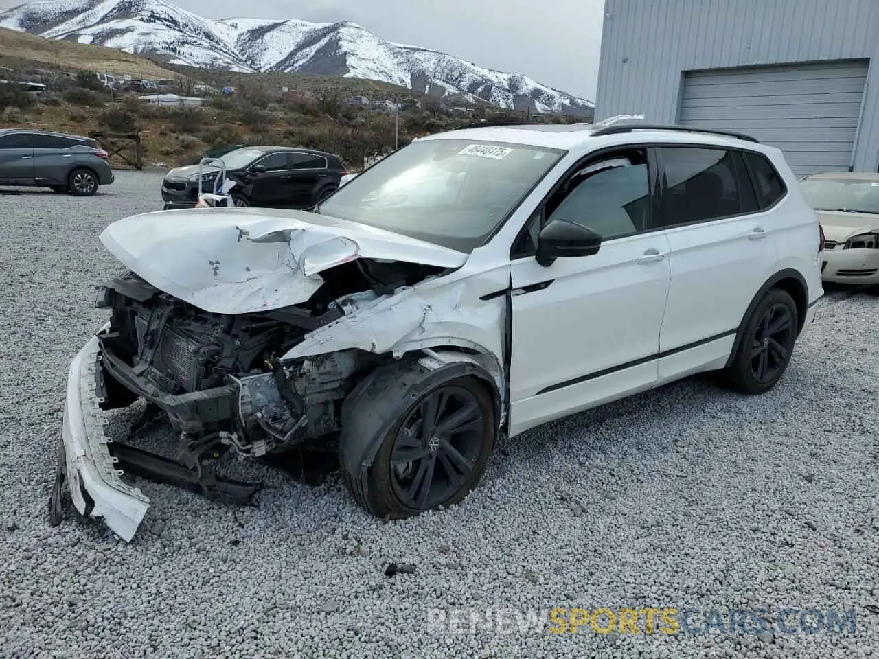 1 Photograph of a damaged car 3VV8B7AX7PM004086 VOLKSWAGEN TIGUAN 2023