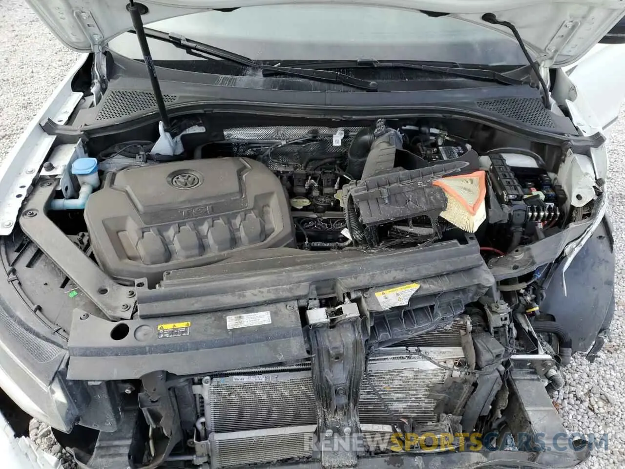 14 Photograph of a damaged car 3VV8B7AX7PM004086 VOLKSWAGEN TIGUAN 2023