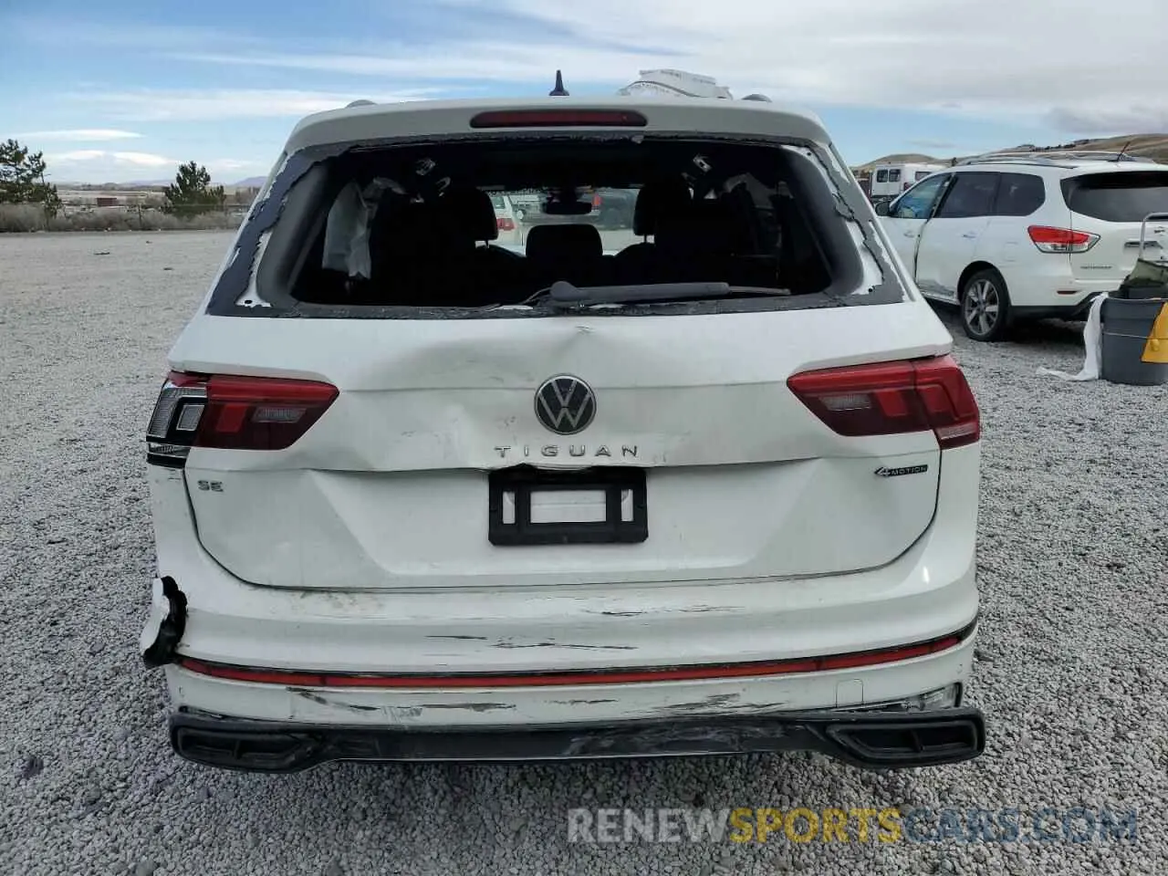 6 Photograph of a damaged car 3VV8B7AX7PM004086 VOLKSWAGEN TIGUAN 2023