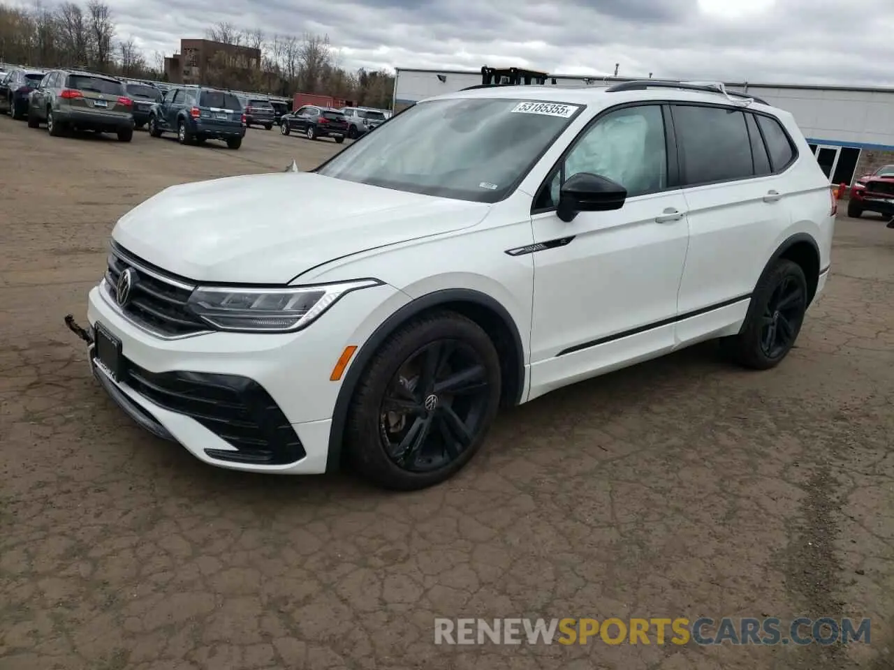 1 Photograph of a damaged car 3VV8B7AX8PM025044 VOLKSWAGEN TIGUAN 2023