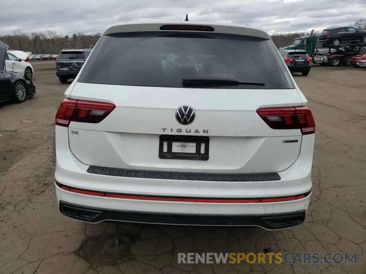 6 Photograph of a damaged car 3VV8B7AX8PM025044 VOLKSWAGEN TIGUAN 2023