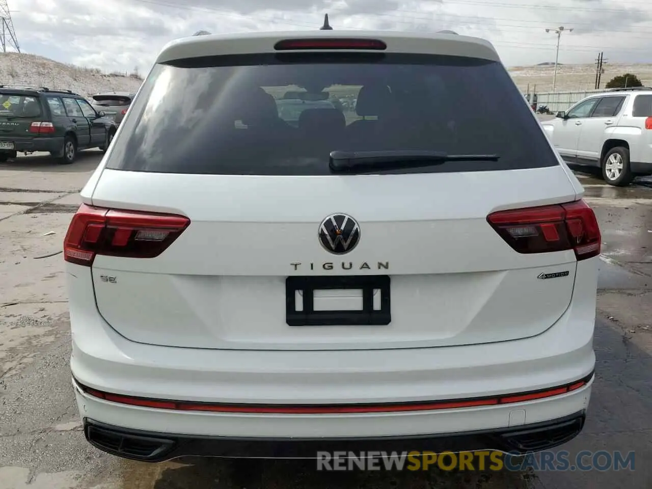 6 Photograph of a damaged car 3VV8B7AX8PM091870 VOLKSWAGEN TIGUAN 2023