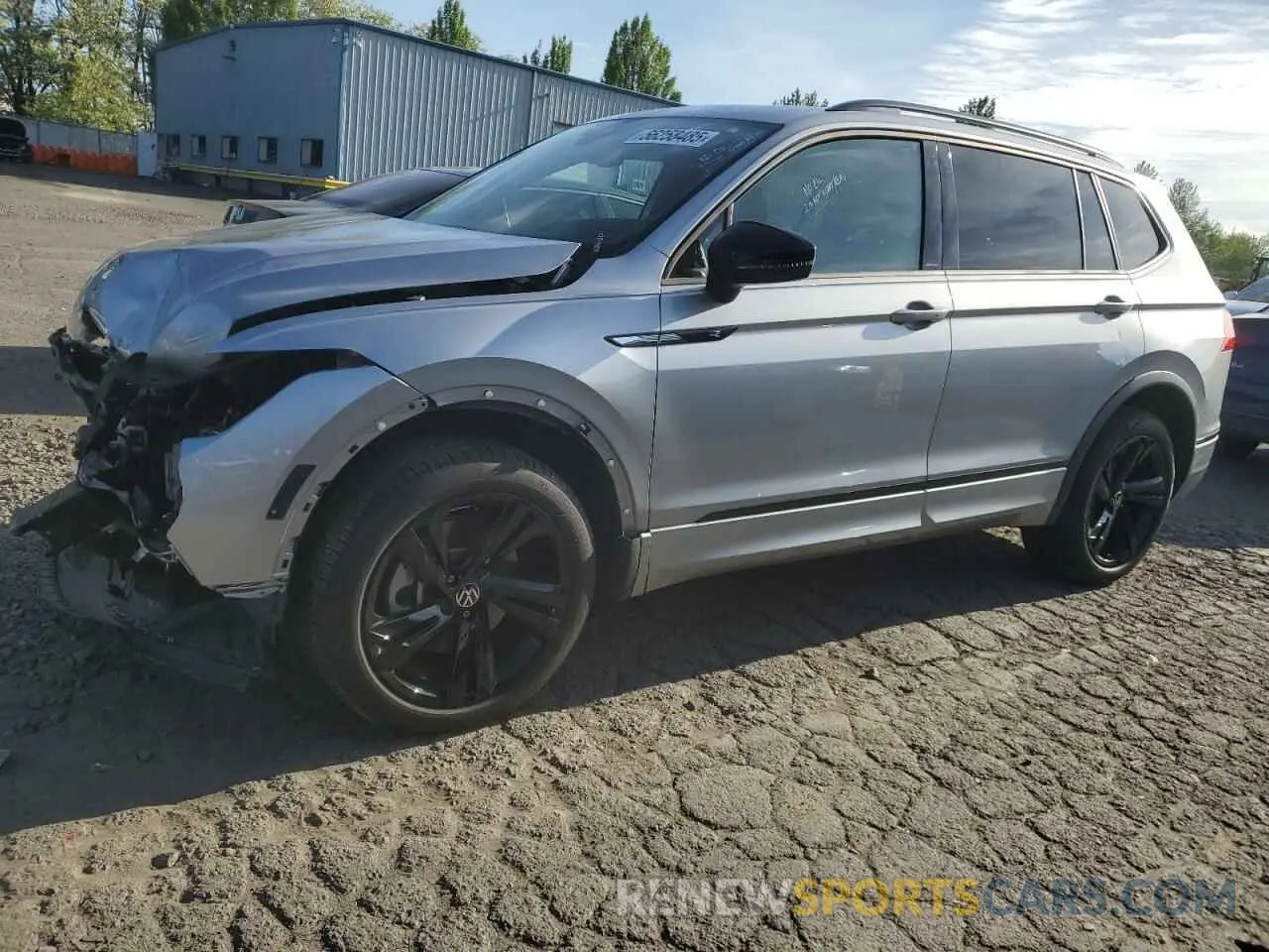 1 Photograph of a damaged car 3VV8B7AX8PM138539 VOLKSWAGEN TIGUAN 2023