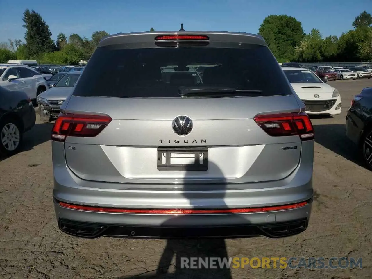 6 Photograph of a damaged car 3VV8B7AX8PM138539 VOLKSWAGEN TIGUAN 2023