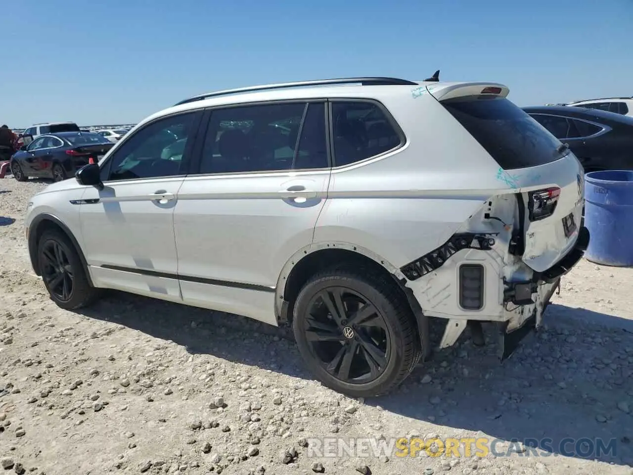 2 Photograph of a damaged car 3VVCB7AX0PM052720 VOLKSWAGEN TIGUAN 2023