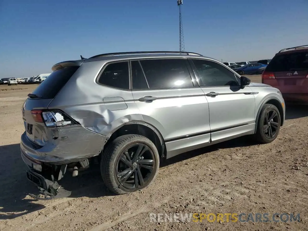 3 Photograph of a damaged car 3VVCB7AX0PM107991 VOLKSWAGEN TIGUAN 2023