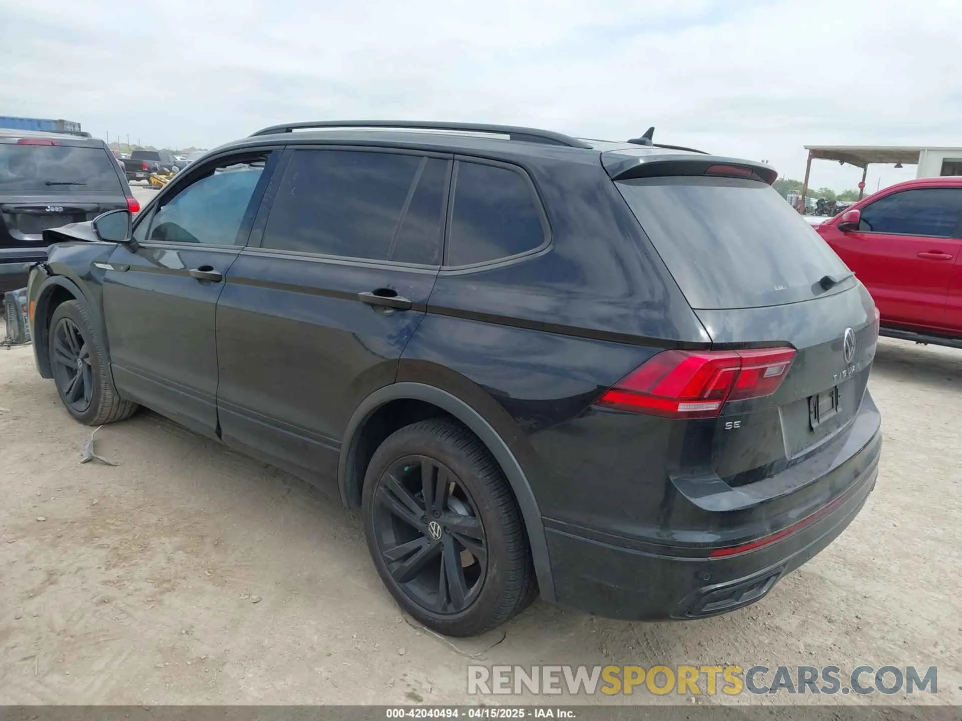 3 Photograph of a damaged car 3VVCB7AX0PM122636 VOLKSWAGEN TIGUAN 2023