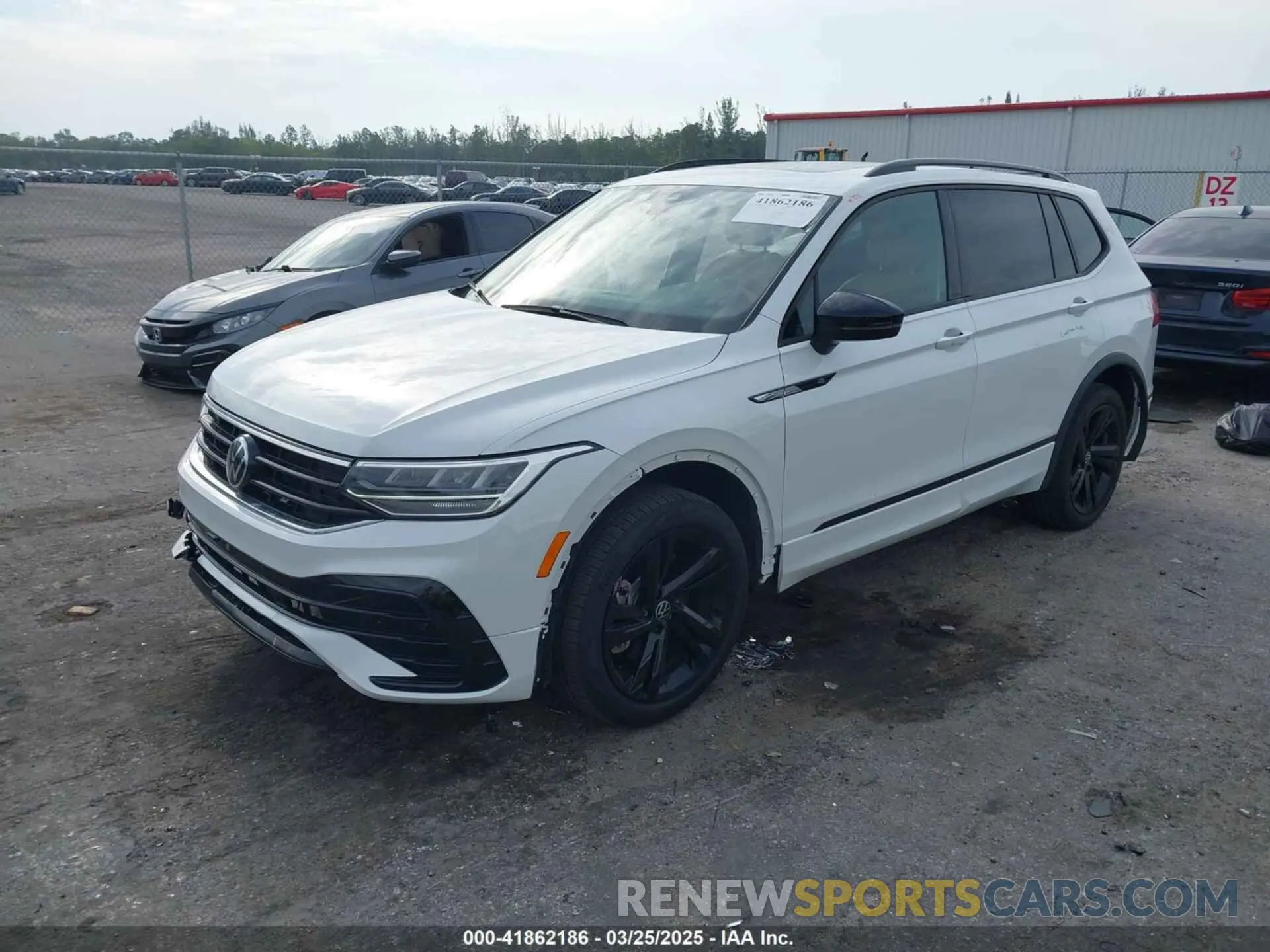 2 Photograph of a damaged car 3VVCB7AX2PM128289 VOLKSWAGEN TIGUAN 2023