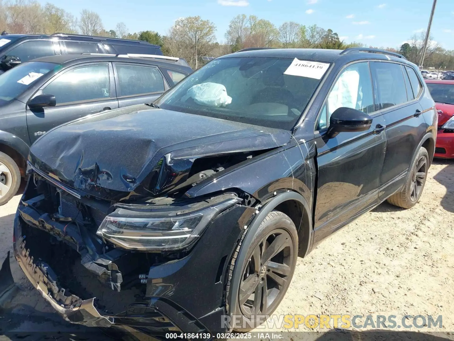 2 Photograph of a damaged car 3VVCB7AX3PM114417 VOLKSWAGEN TIGUAN 2023
