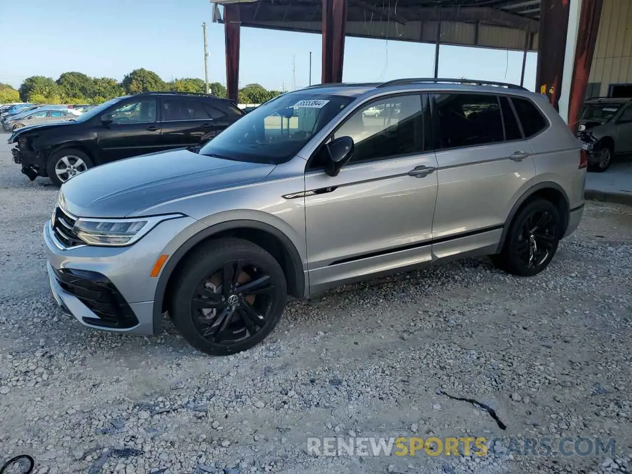 1 Photograph of a damaged car 3VVCB7AX4PM054406 VOLKSWAGEN TIGUAN 2023