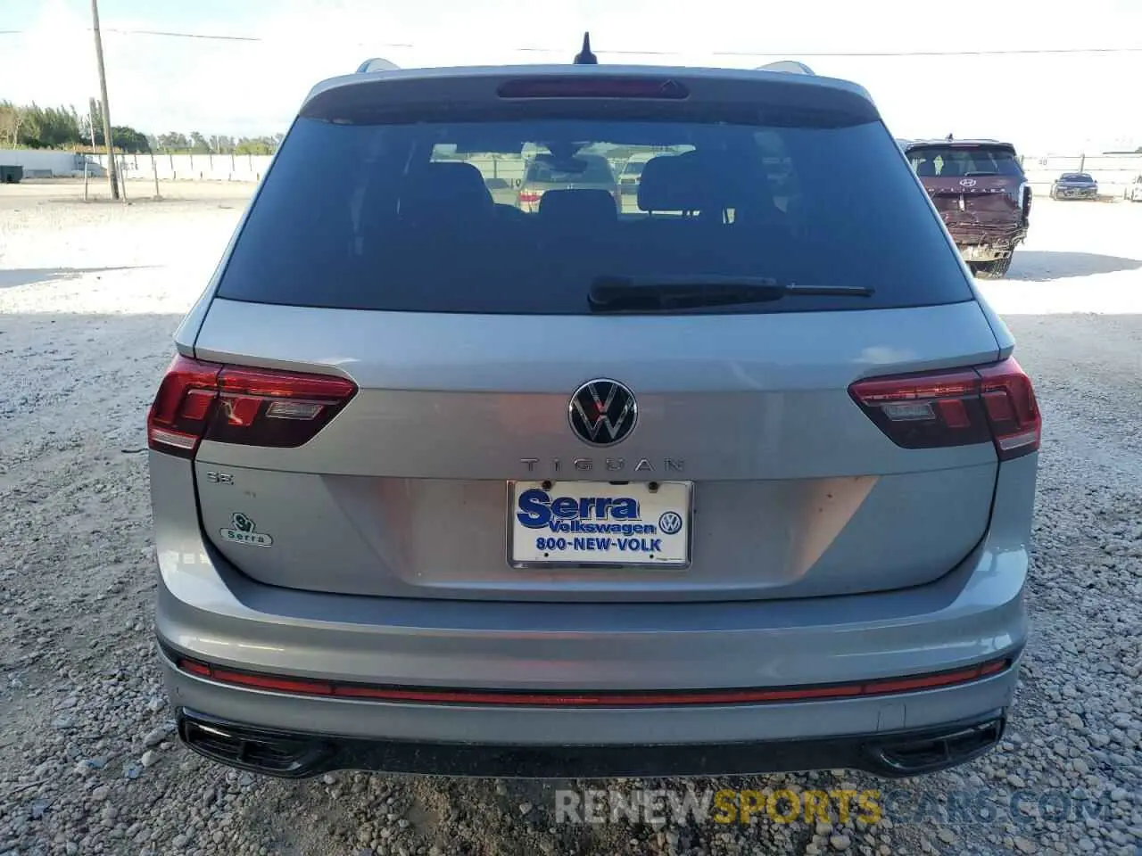 6 Photograph of a damaged car 3VVCB7AX4PM054406 VOLKSWAGEN TIGUAN 2023