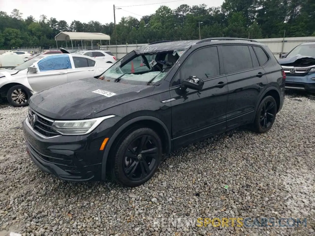 1 Photograph of a damaged car 3VVCB7AX5PM030017 VOLKSWAGEN TIGUAN 2023