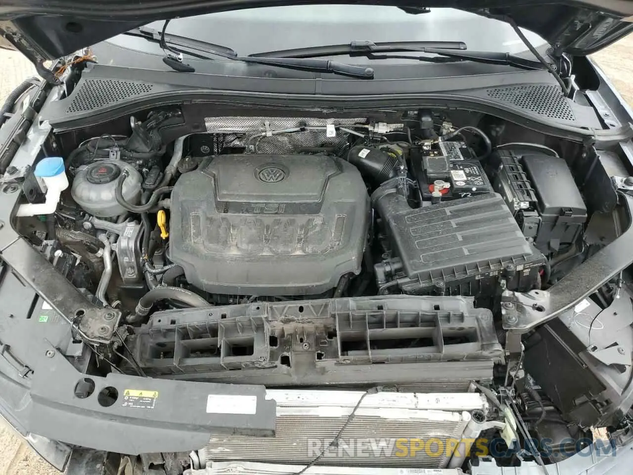 12 Photograph of a damaged car 3VVCB7AX6PM013498 VOLKSWAGEN TIGUAN 2023