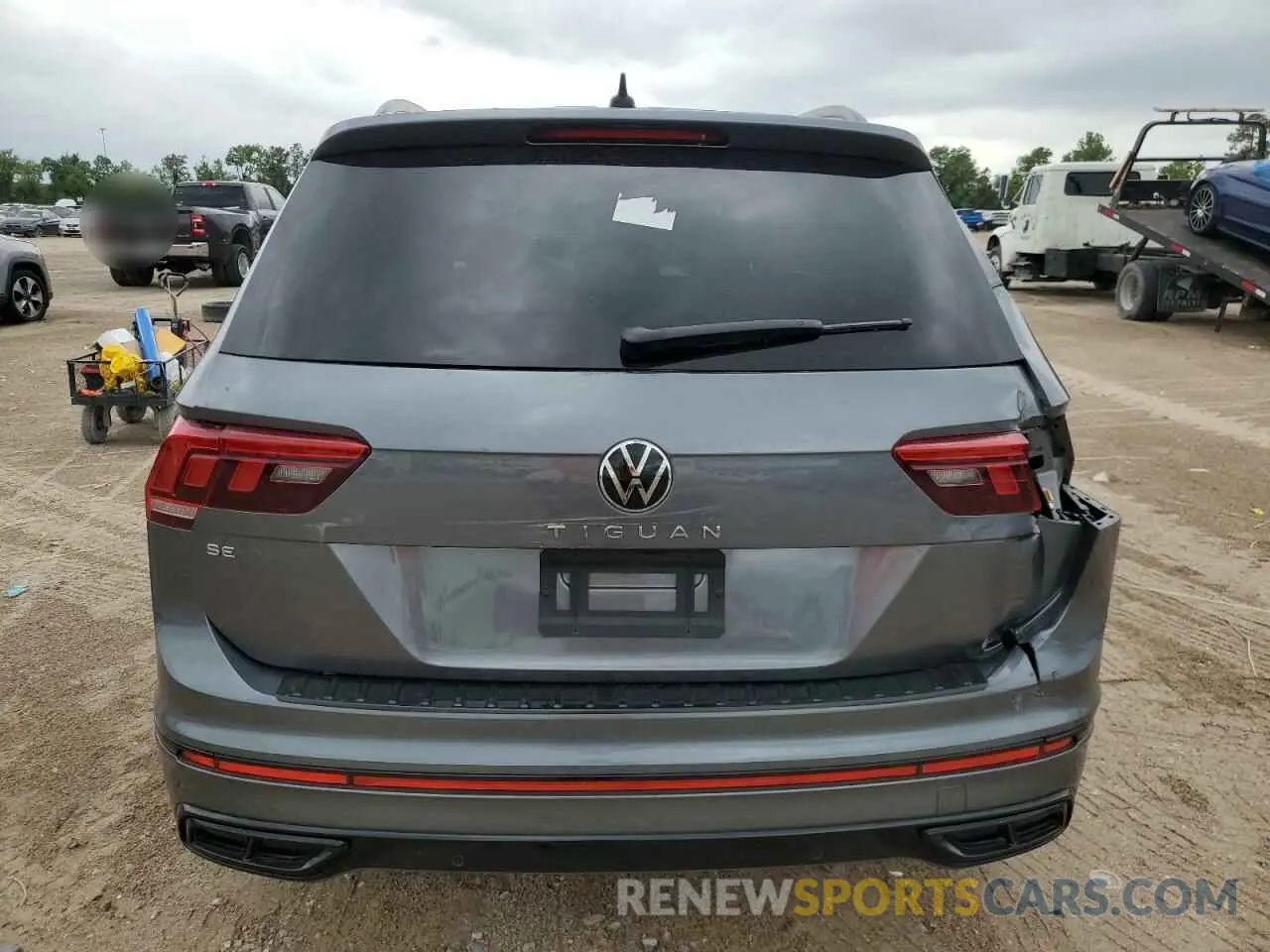 6 Photograph of a damaged car 3VVCB7AX6PM013498 VOLKSWAGEN TIGUAN 2023