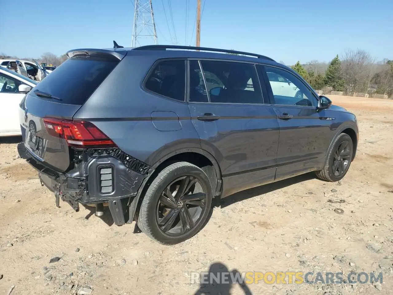 3 Photograph of a damaged car 3VVCB7AX7PM064170 VOLKSWAGEN TIGUAN 2023