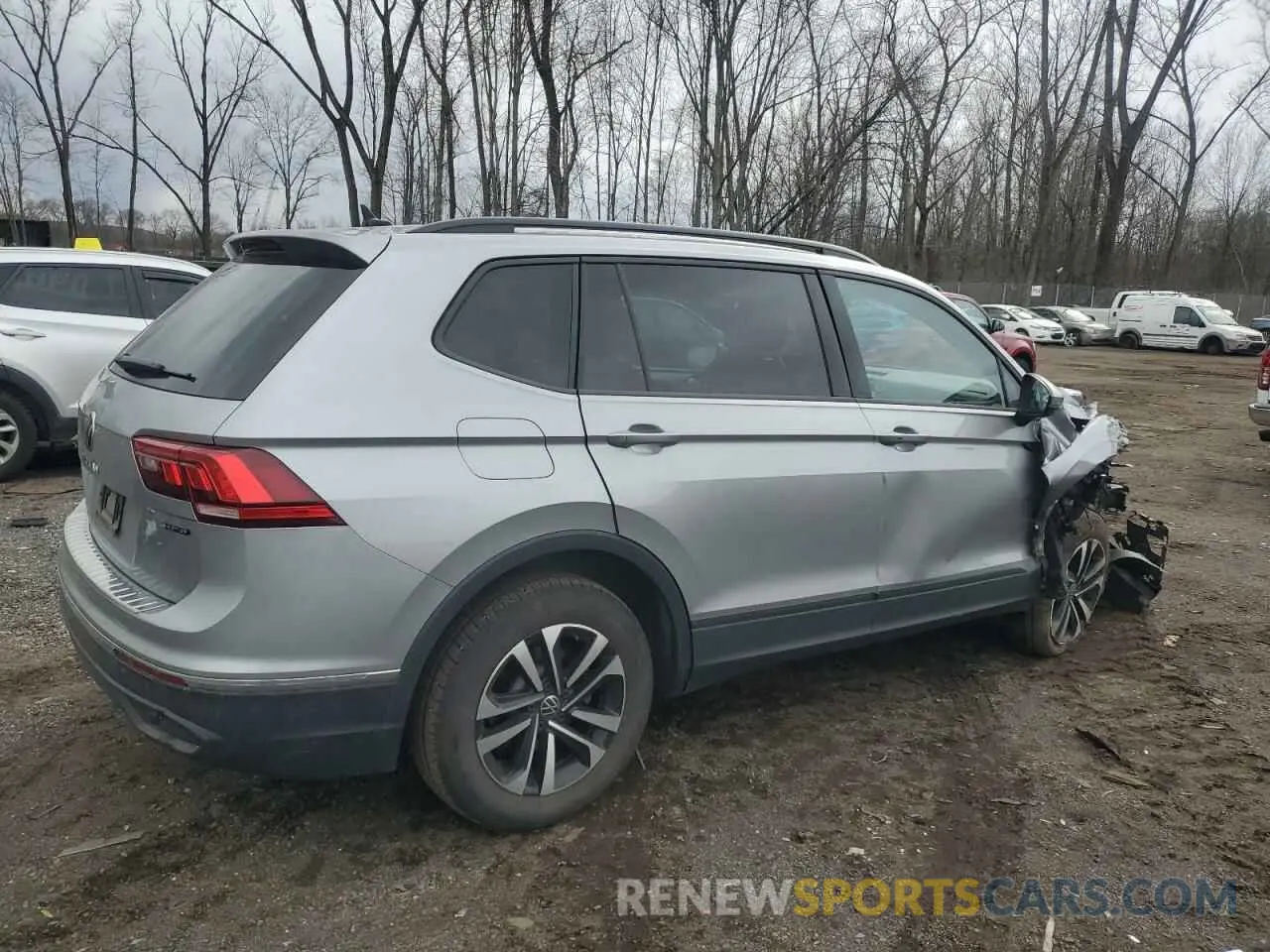 3 Photograph of a damaged car 3VVFB7AX0PM087593 VOLKSWAGEN TIGUAN 2023