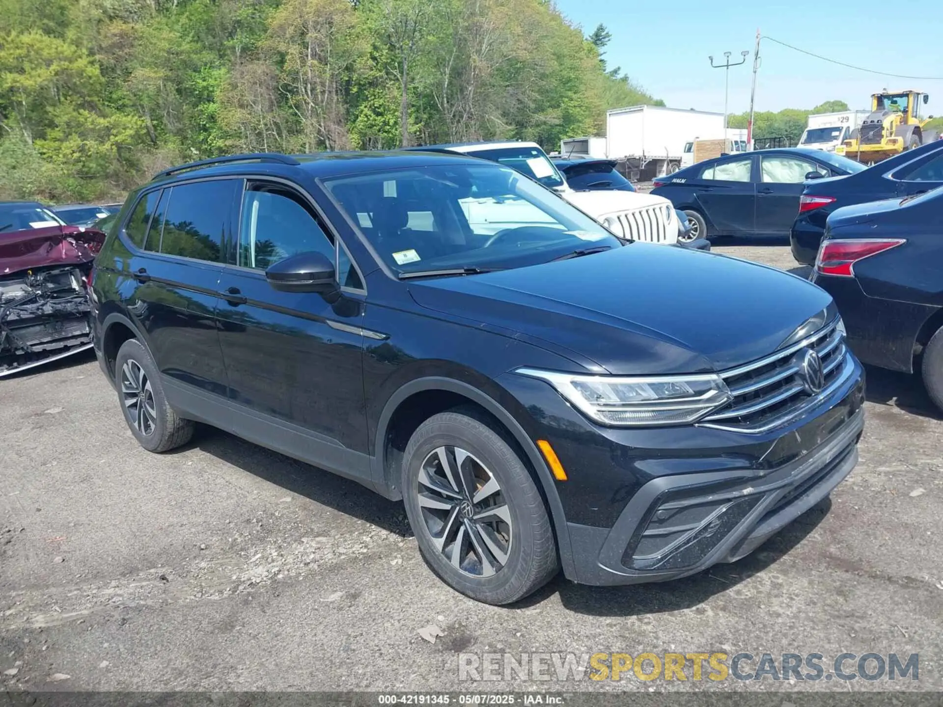 1 Photograph of a damaged car 3VVFB7AX3PM118612 VOLKSWAGEN TIGUAN 2023