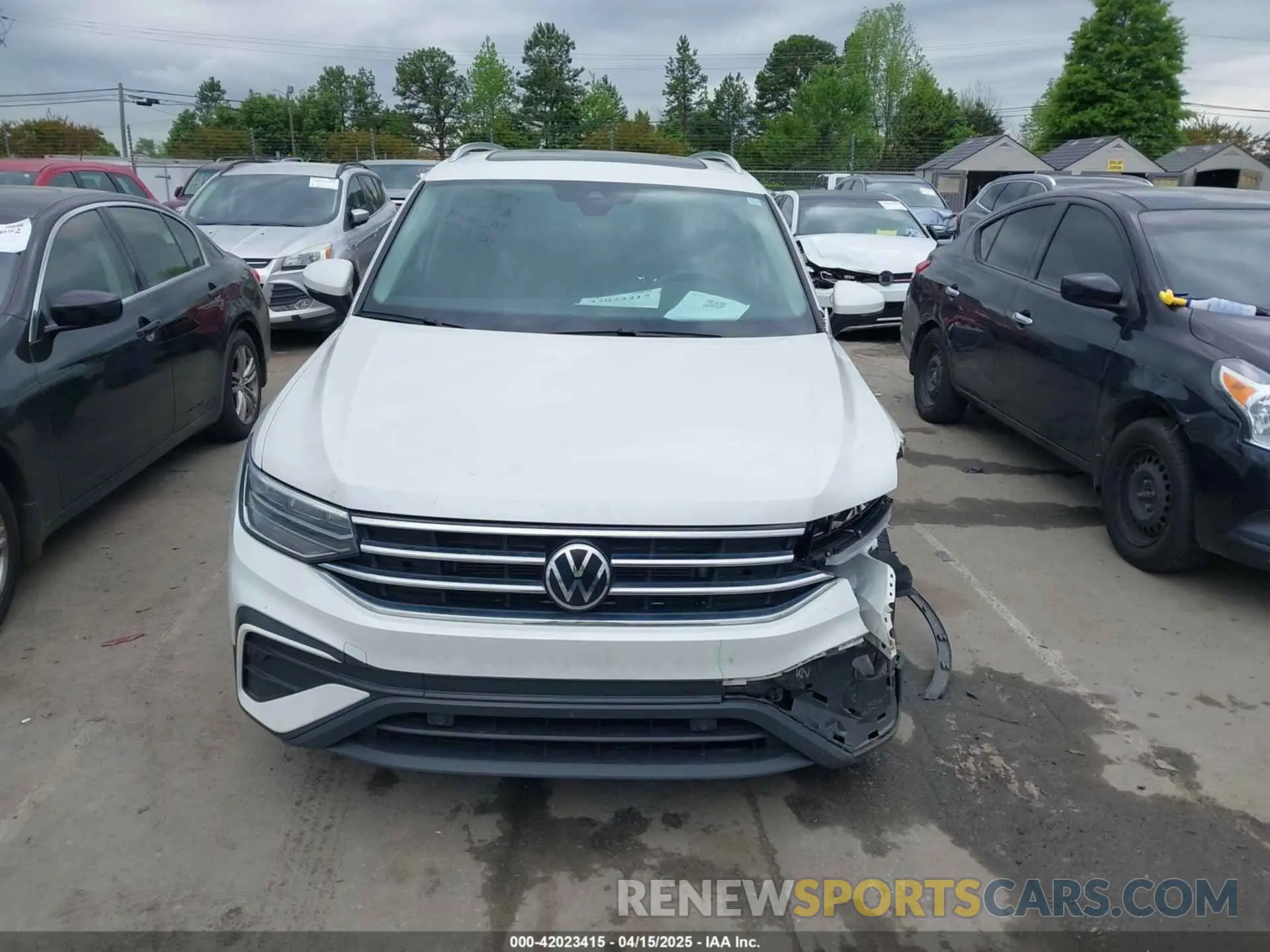 12 Photograph of a damaged car 3VVMB7AX0PM036876 VOLKSWAGEN TIGUAN 2023