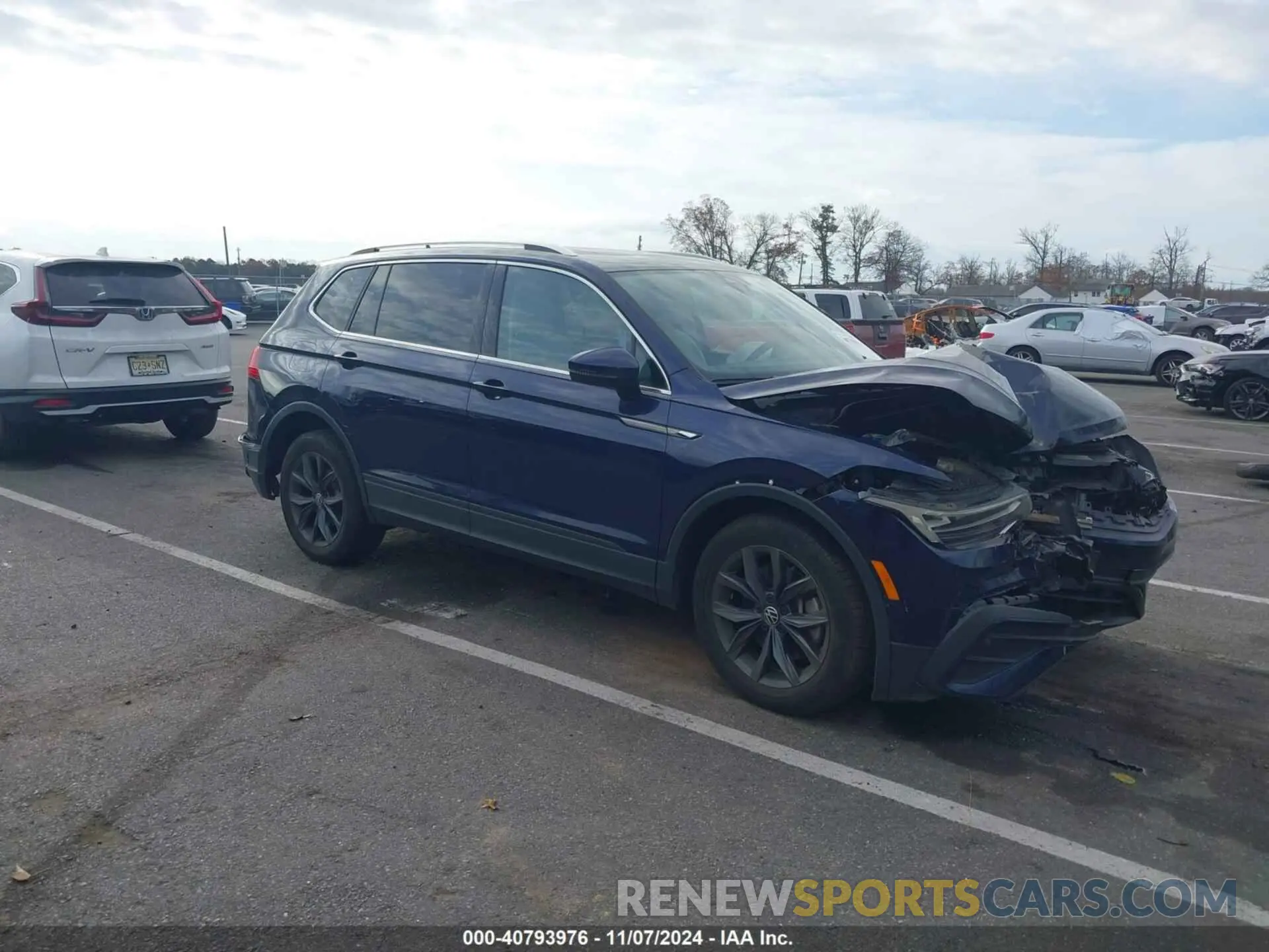 1 Photograph of a damaged car 3VVMB7AX3PM006867 VOLKSWAGEN TIGUAN 2023