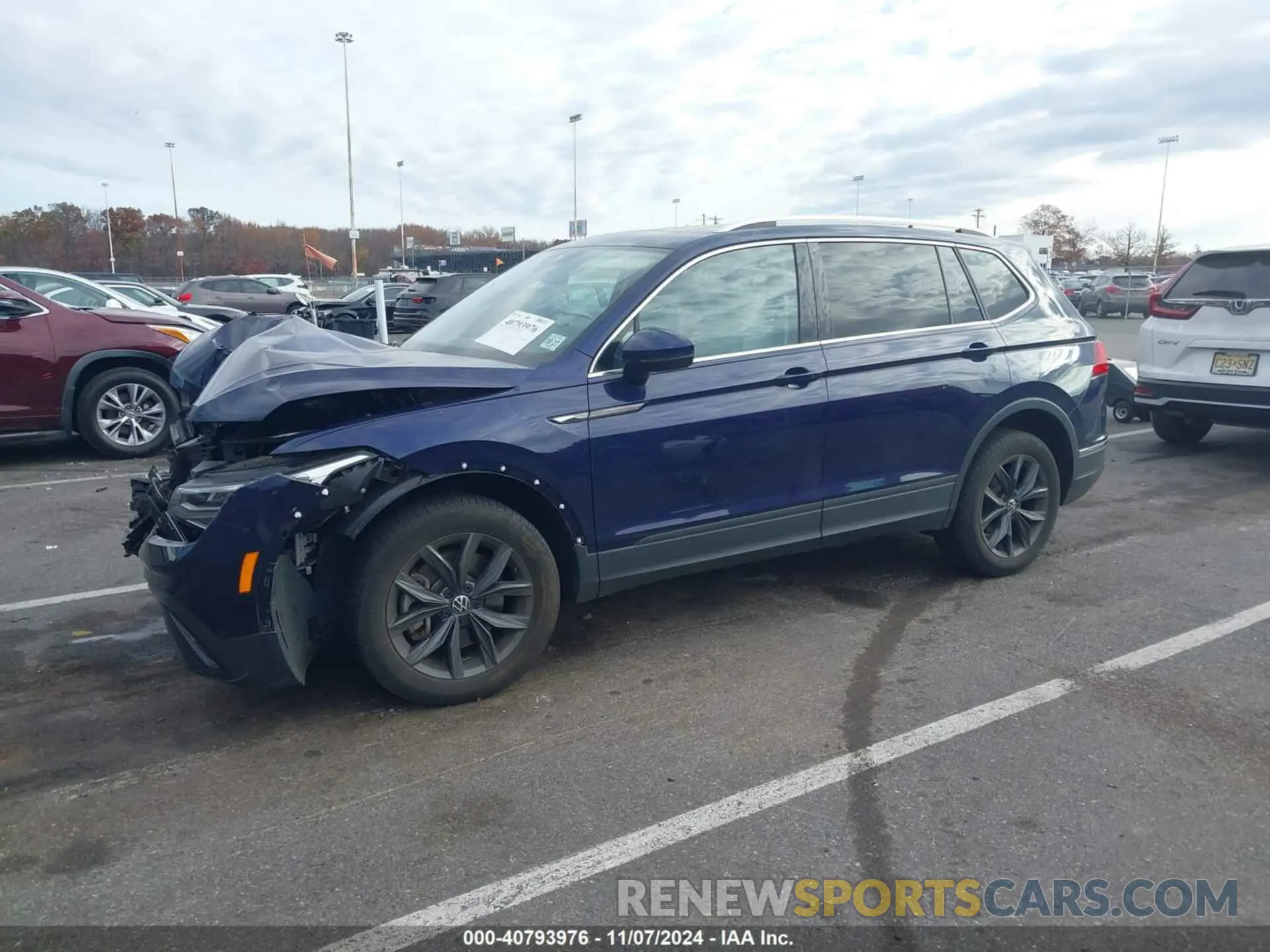 2 Photograph of a damaged car 3VVMB7AX3PM006867 VOLKSWAGEN TIGUAN 2023