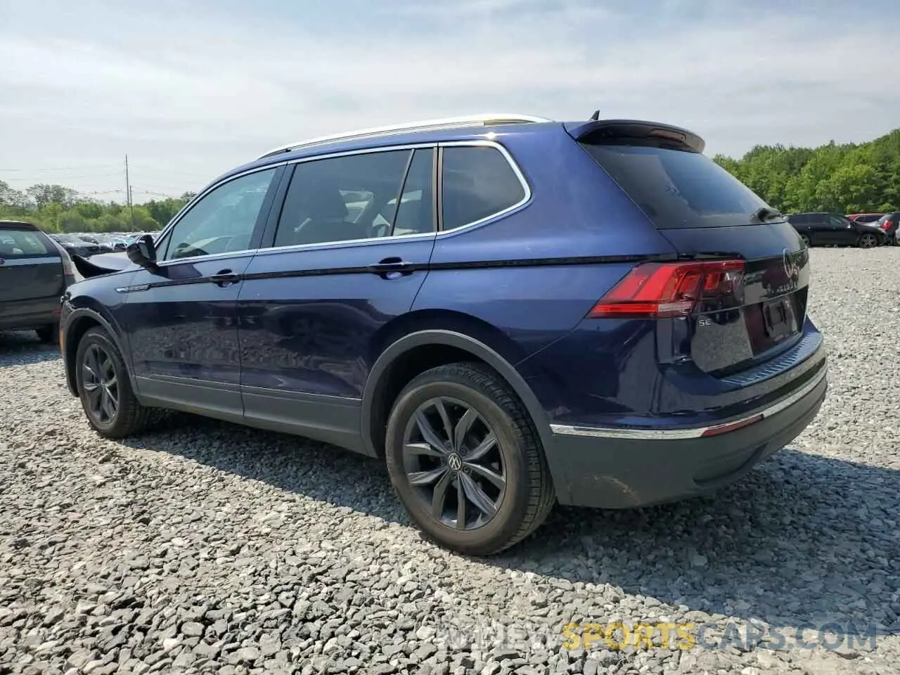2 Photograph of a damaged car 3VVMB7AX3PM036760 VOLKSWAGEN TIGUAN 2023